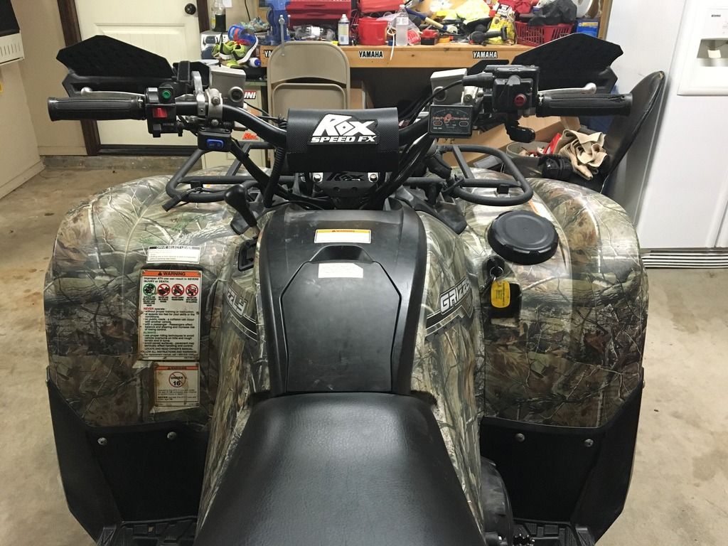 2016 Kodiak handlebars mod Yamaha Grizzly ATV Forum